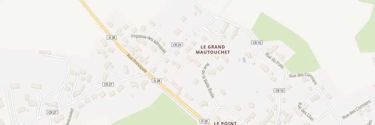 Plan du 2 Rue de la Belle Etoile à La Quinte
