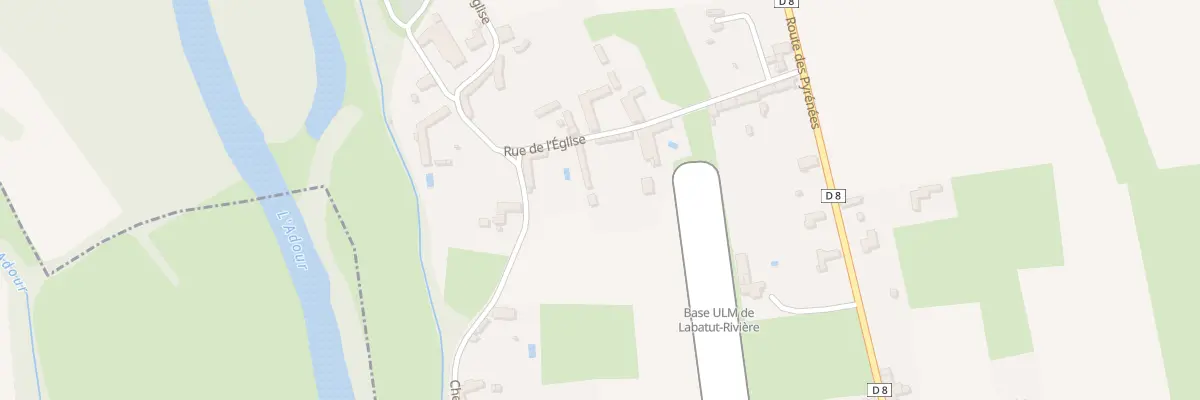 Plan du 11 Rue de l’Eglise à Labatut-Rivière