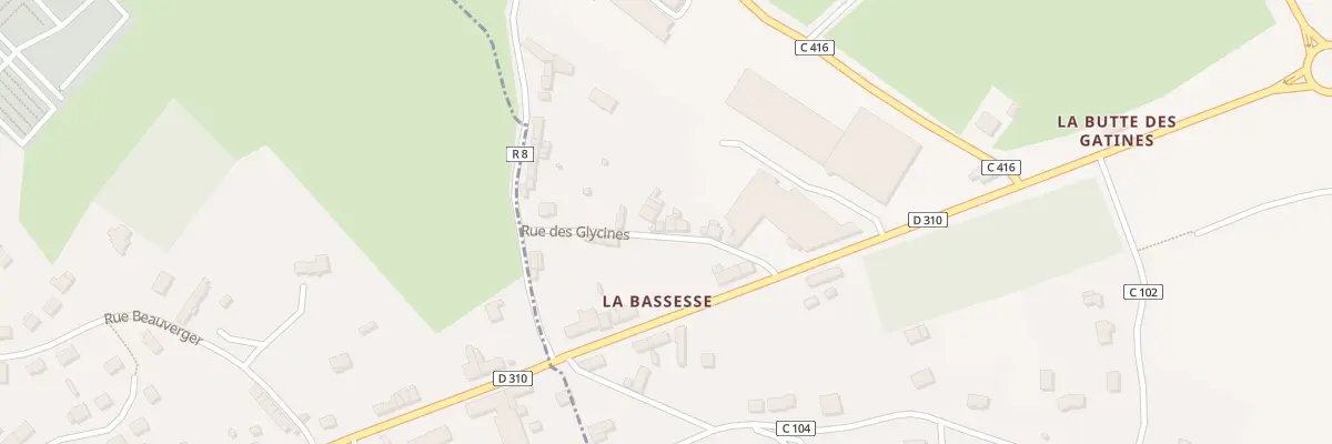 Plan du 6 Rue des Glycines à Saint-Ouen-de-Mimbré