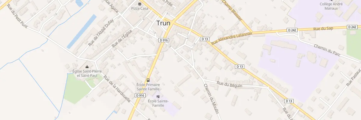 Plan du 5001 Rue Béguin à Trun