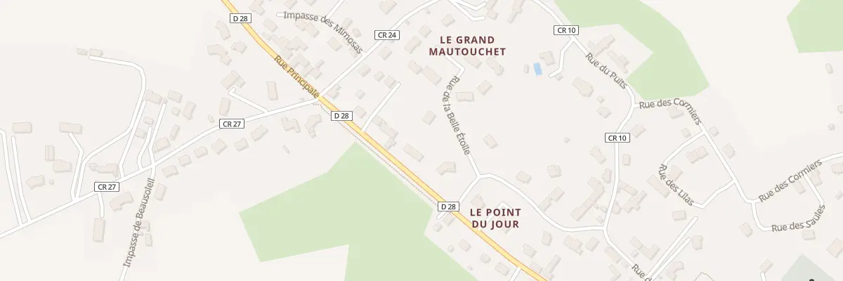 Plan du 46 Rue Principale à La Quinte