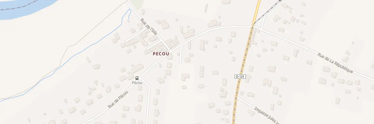 Plan du 30 Pecou à Gours