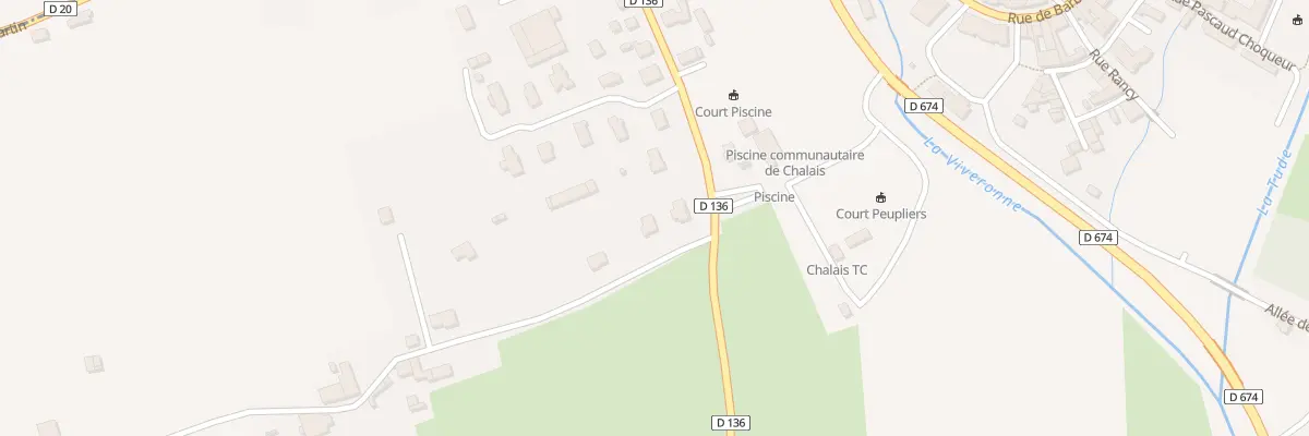 Plan du 4 Chez Touret à Chalais