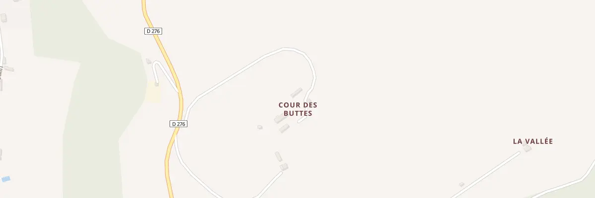 Plan du 425 Rte de Druval à Beaufour-Druval