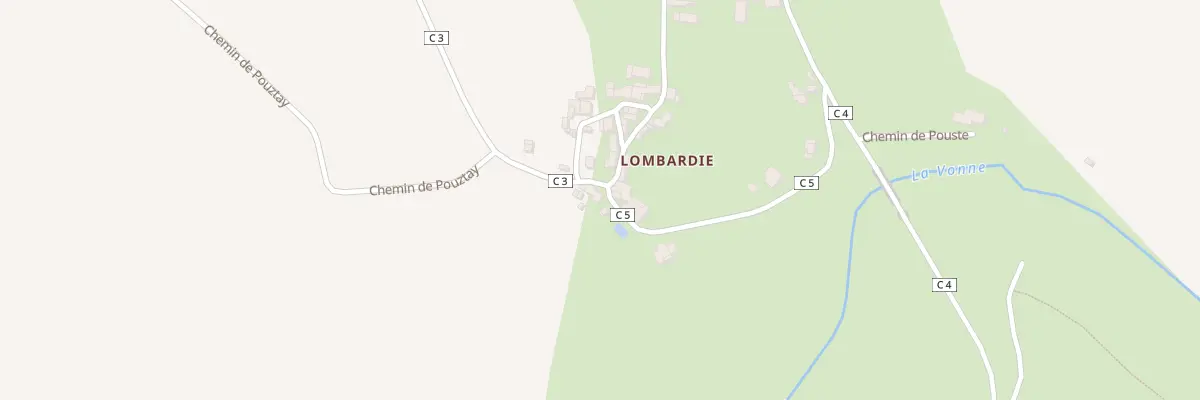 Plan du 9 Che des Randonneurs à Curzay-sur-Vonne