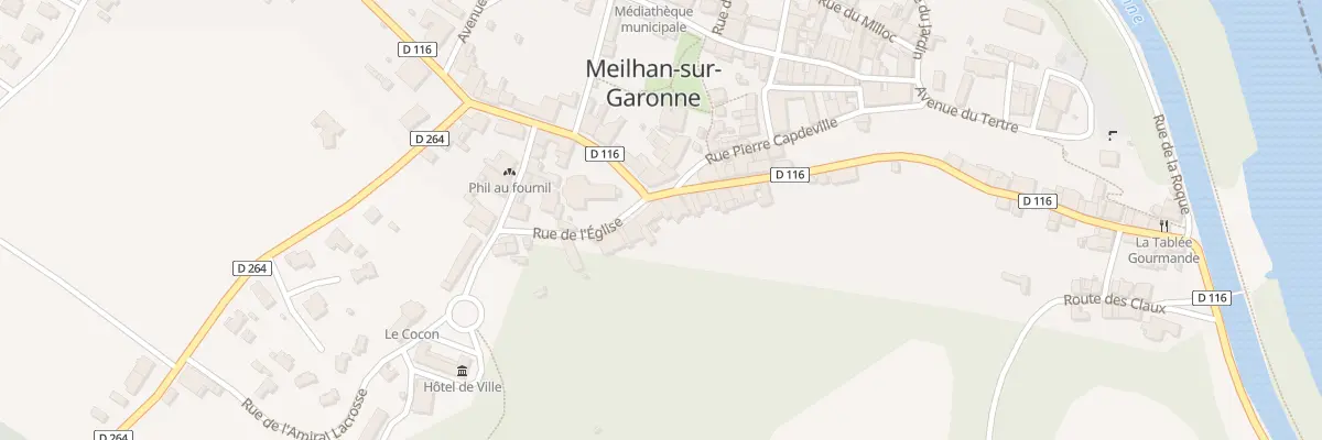 Plan du 204 Rue de l’Eglise à Meilhan-sur-Garonne