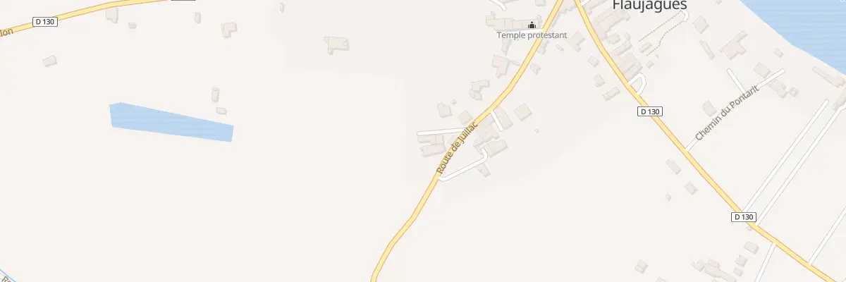 Plan du 224 Rte de Juillac à Flaujagues