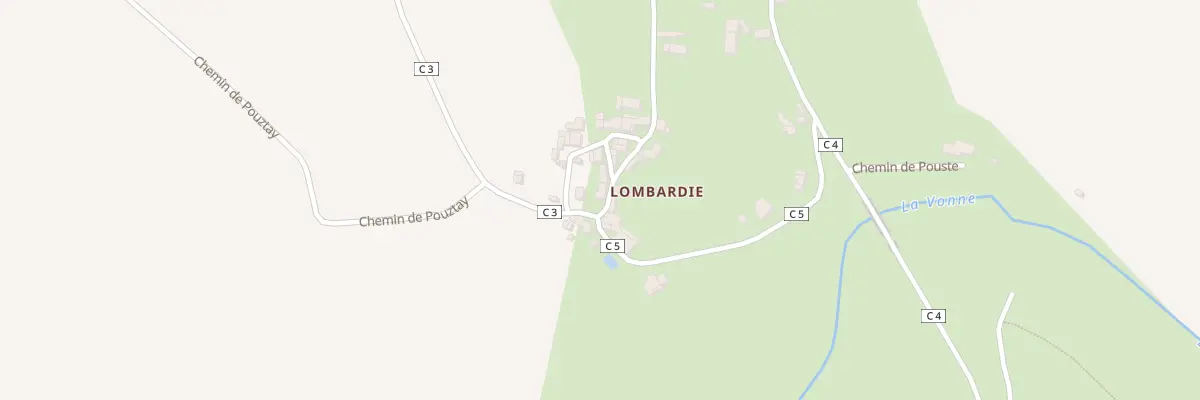 Plan du 5222 Lombardie à Curzay-sur-Vonne