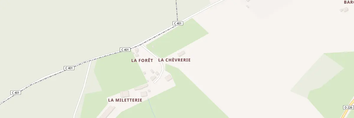 Plan du 1 Che de la Miletterie à Moitron-sur-Sarthe