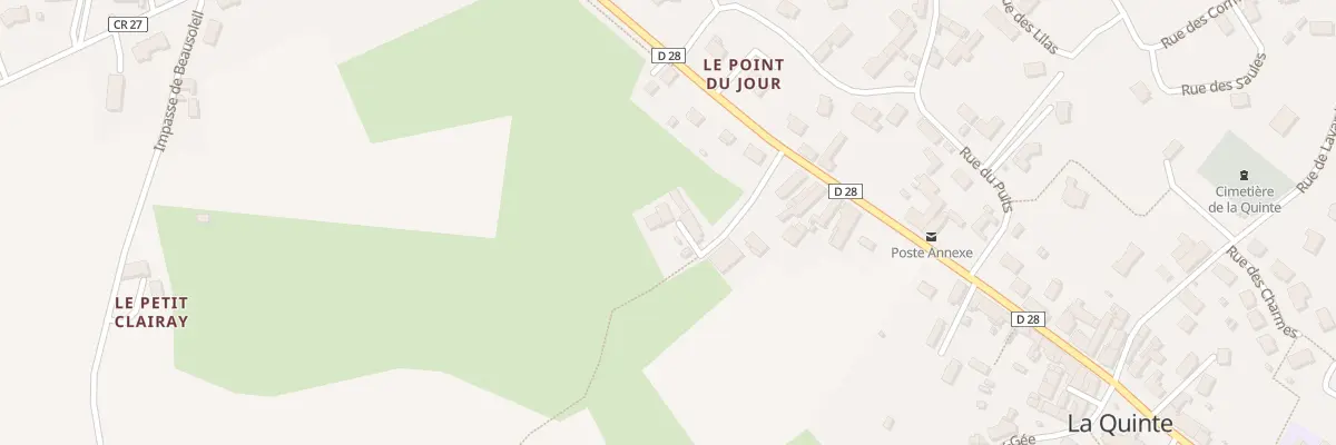 Plan du 5019 La Rue à La Quinte