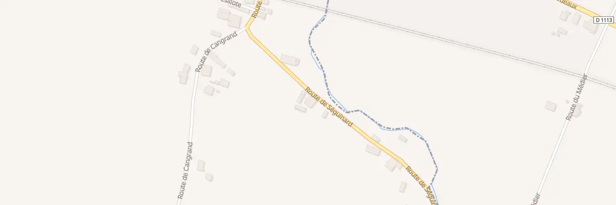 Plan du 182 Rte de Séguinard à Mongauzy