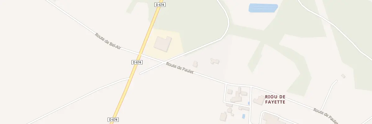 Plan du 128D Gendrau à Parcoul-Chenaud
