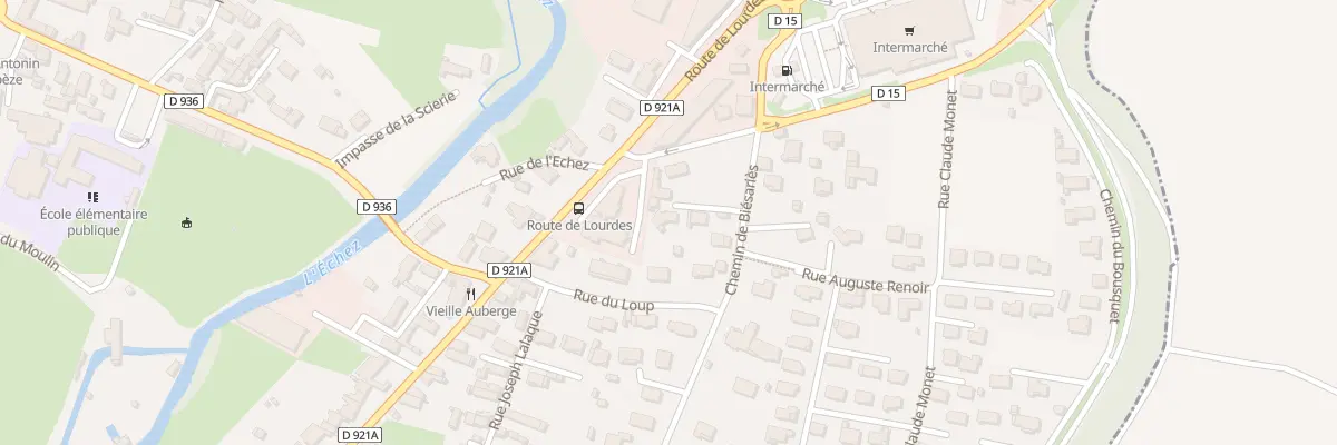 Plan du 3T Che de Biésariès à Juillan