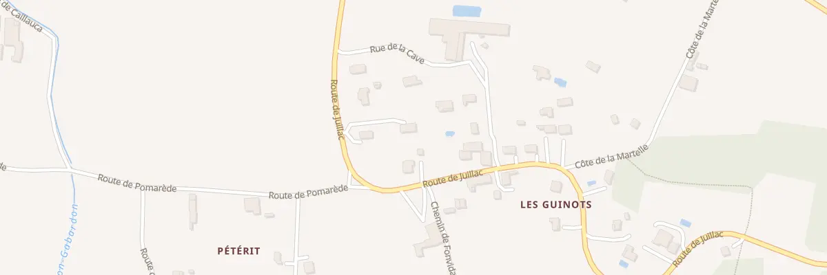 Plan du 4 Arnaudet à Flaujagues