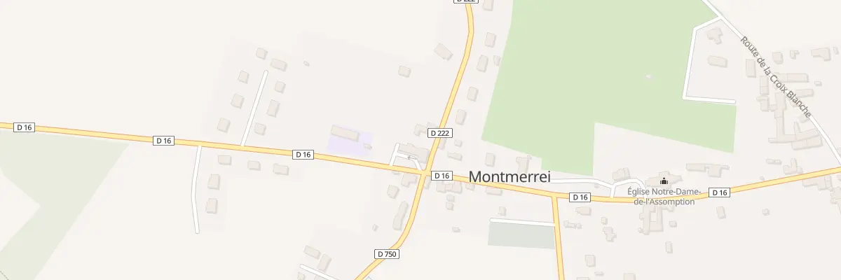 Plan du 83 La Mulotiere à Montmerrei