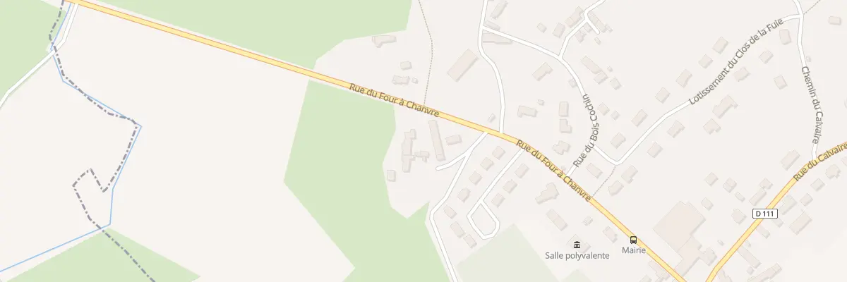 Plan du 7 Rue du Four à Chanvre à Saint-Victeur