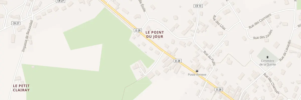 Plan du 47 Rue Principale à La Quinte