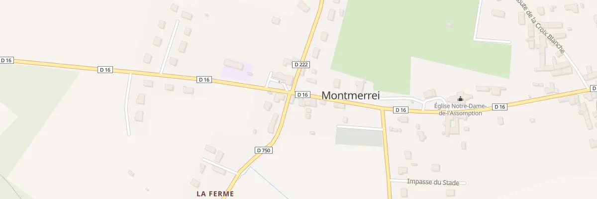 Plan du 11 Rte des Bruyères à Montmerrei