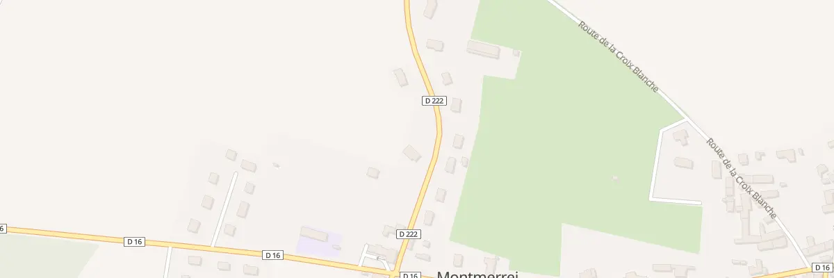 Plan du 111 Rte du Vieux Montmerrei à Montmerrei