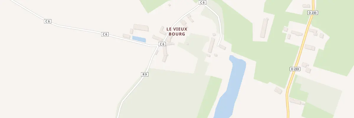 Plan du 13 Rte du Vieux Bourg à Louplande