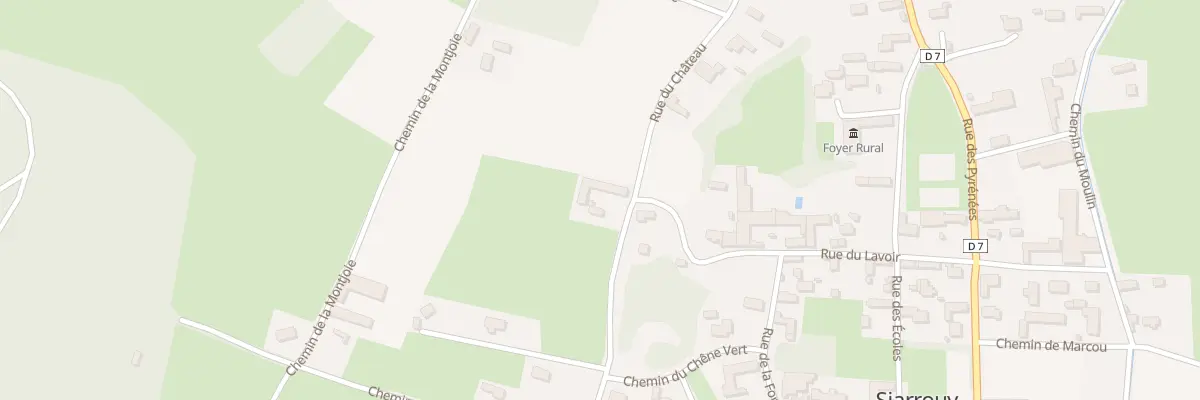 Plan du 21 Rue du Château à Siarrouy