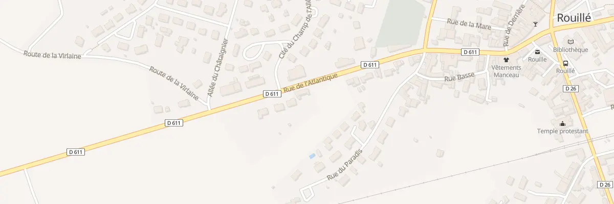 Plan du 41 Rue de l’Atlantique à Rouillé