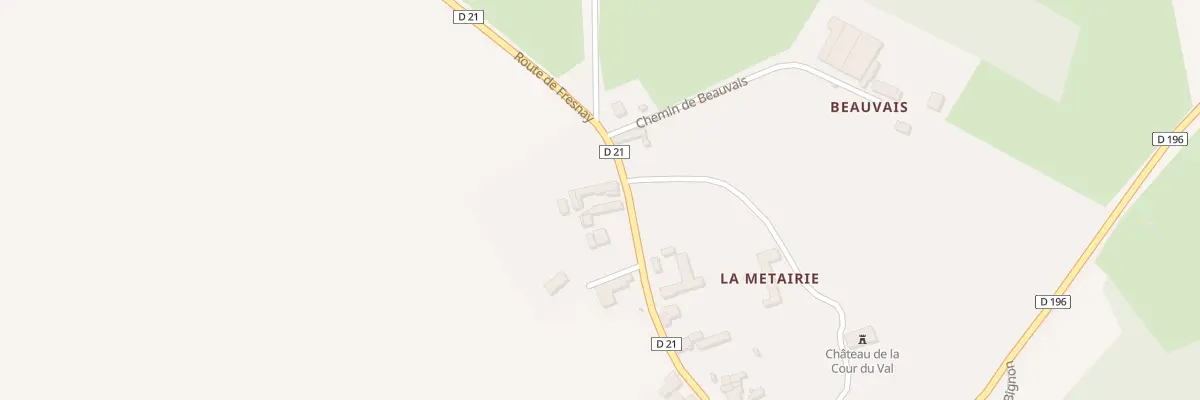 Plan du 9 Rue François Rabelais à Saint-Christophe-du-Jambet