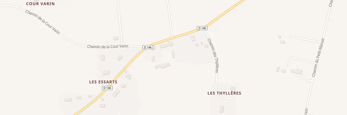 Plan du 56 Che des Thylleres à Beaufour-Druval