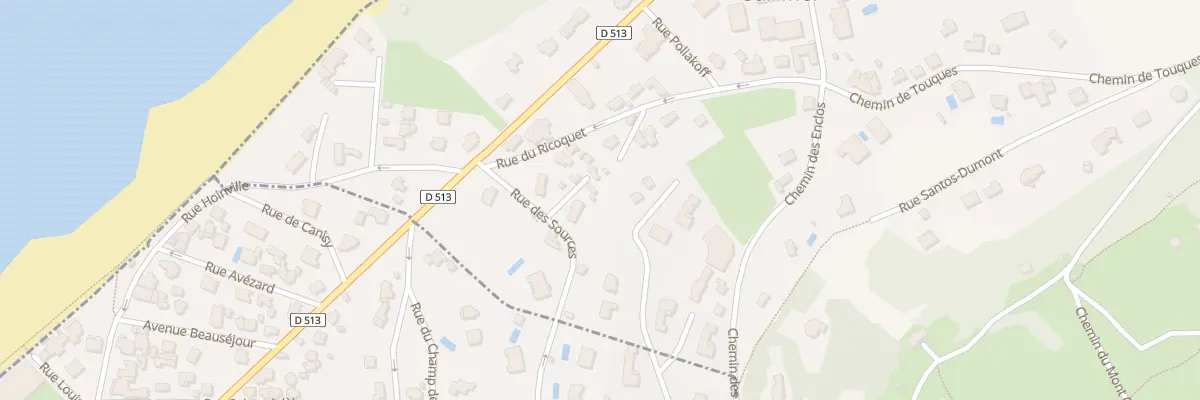 Plan du 5076 Rue des Sources à Benerville-sur-Mer