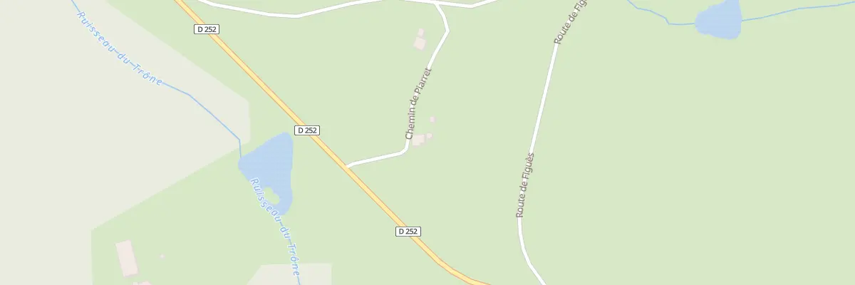 Plan du 98 Piarret à Argenton