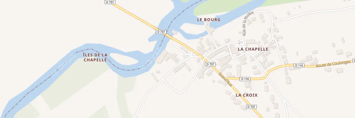 Plan du 5017 Le Bourg à La Chapelle