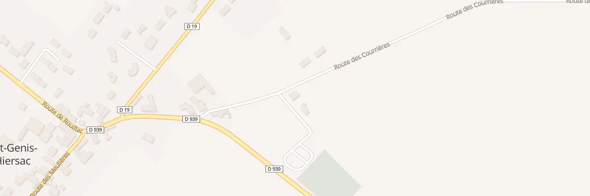 Plan du 1 All du Souvenir à Saint-Genis-d’Hiersac