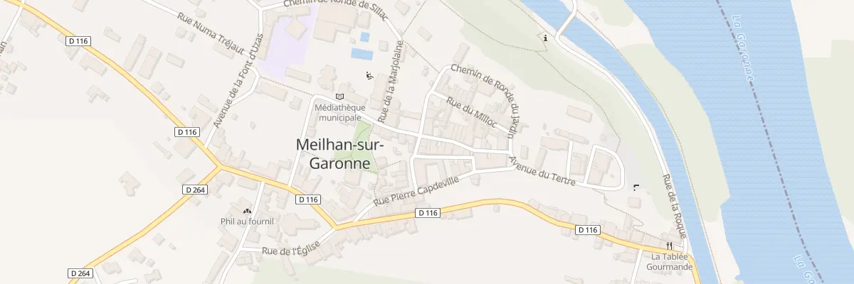 Plan du 4 Rue du Château à Meilhan-sur-Garonne