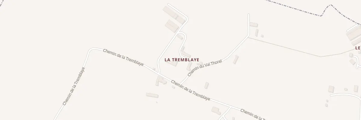 Plan du 5016 La Tremblaye à Notre-Dame-de-Livaye