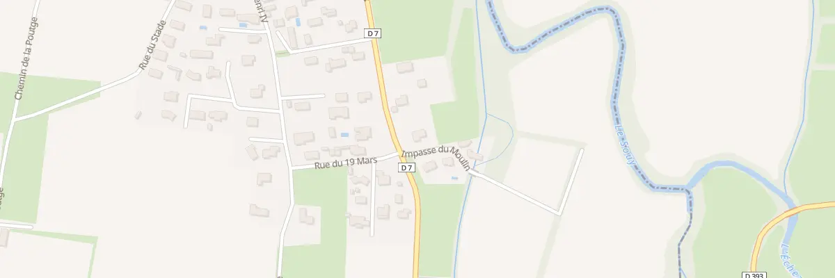 Plan du 13 Rue des Pyrénées à Lagarde
