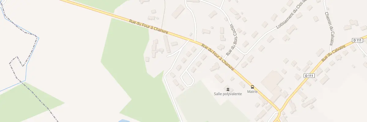 Plan du 6 Lot des Poiriers à Saint-Victeur