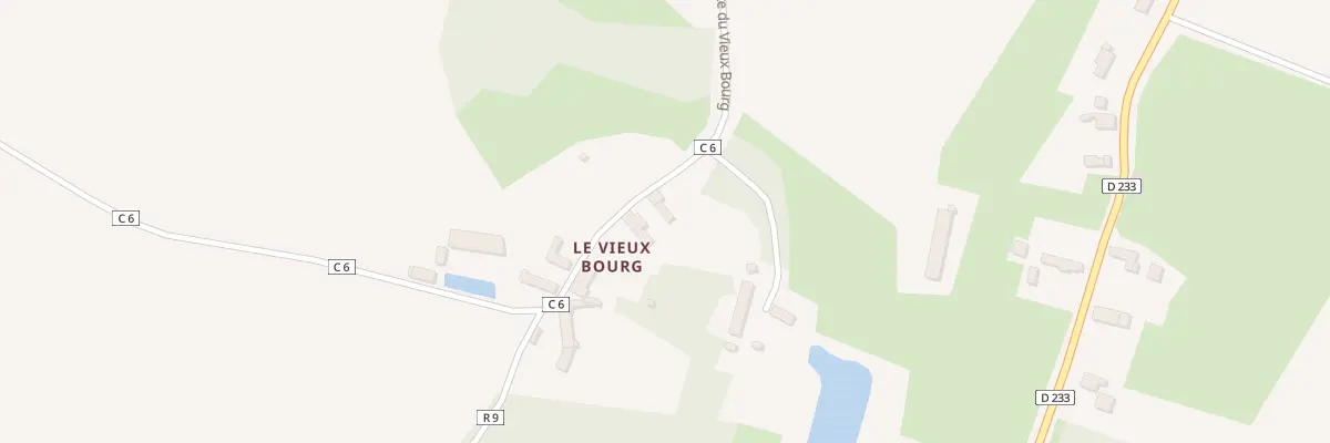 Plan du 7 Rte du Vieux Bourg à Louplande