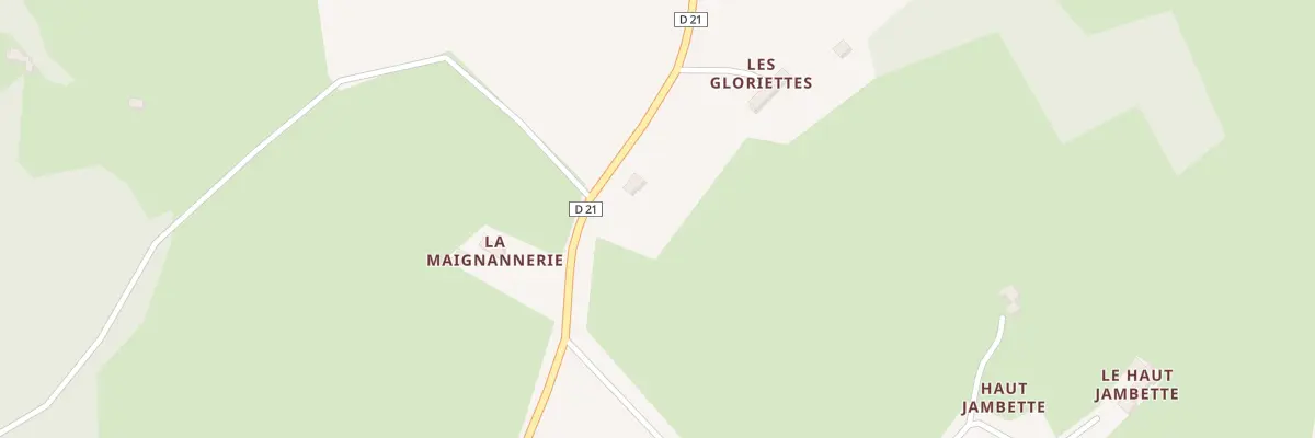 Plan du 5342 Les Gloriettes à Ségrie