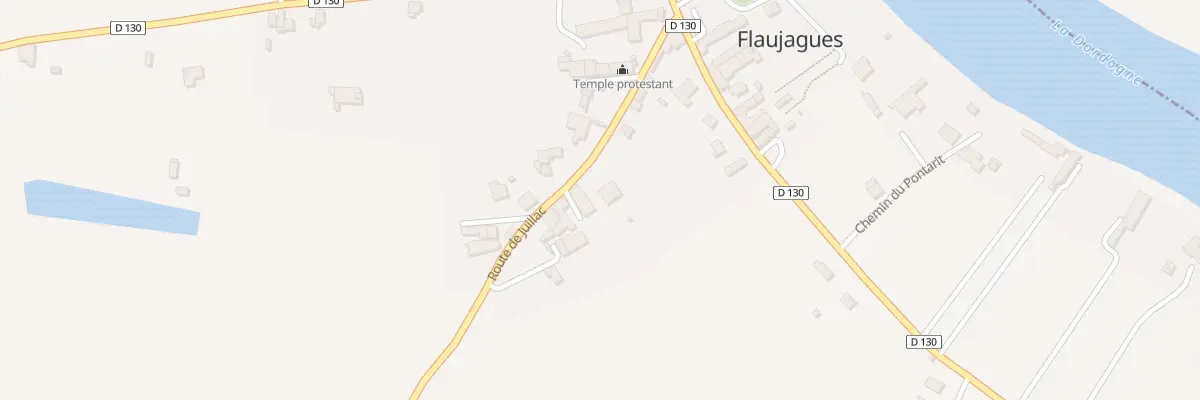 Plan du 169 Rte de Juillac à Flaujagues