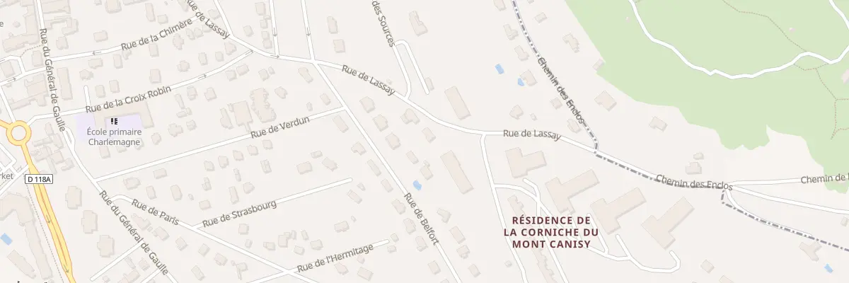 Plan du 44 Rue de Lassay à Blonville-sur-Mer