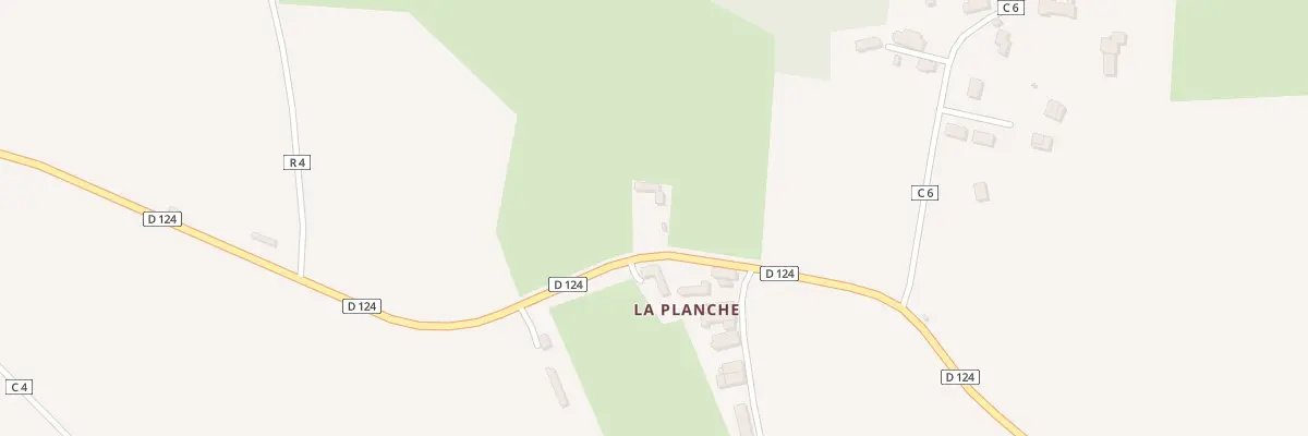 Plan du 5234 La Planche à Gesnes-le-Gandelin