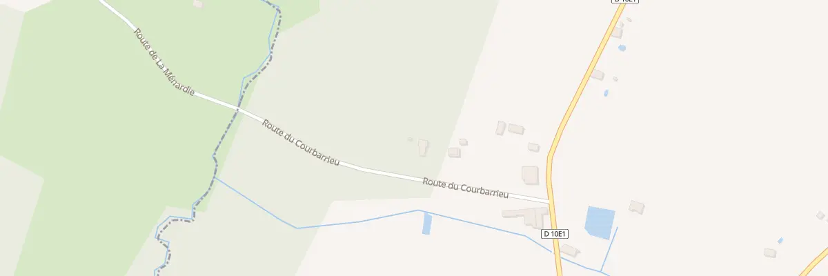 Plan du 178 Rte du Courbarrieu à Minzac
