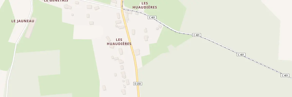 Plan du 1934 Rte Louplande à Roëzé-sur-Sarthe
