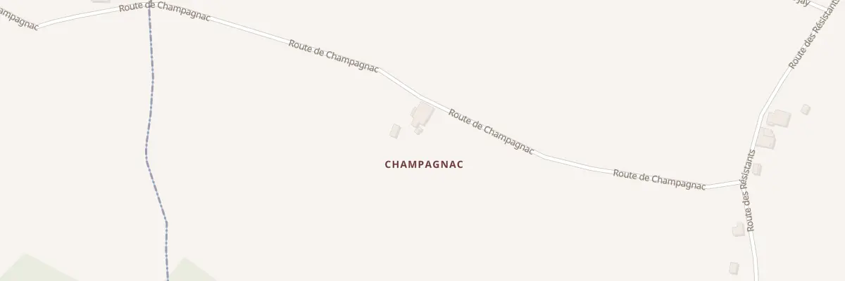 Plan du 1 Champagnac à Saint-Sulpice-de-Guilleragues