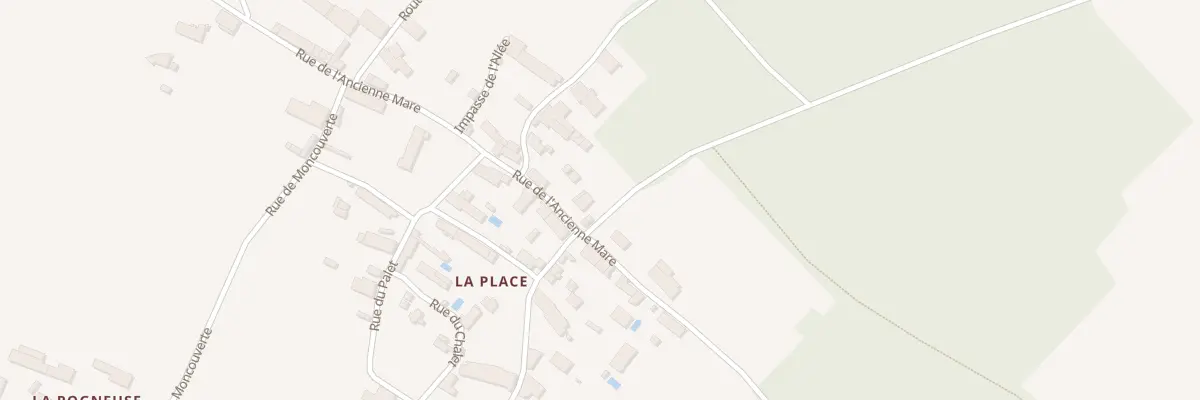 Plan du 6 Rue de l’Ancienne Mare La Plac à Valdelaume