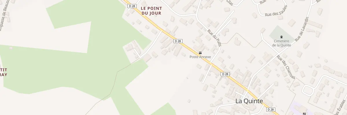 Plan du 39 Rue Principale à La Quinte