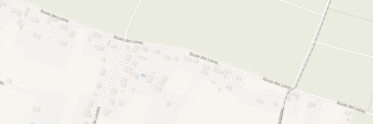 Plan du 55 Rte des Loires à Allonnes