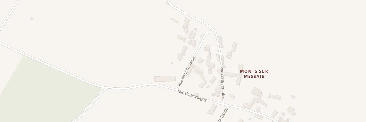 Plan du 1 Rue de la Traverse à Moncontour
