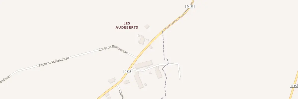 Plan du 7 Les Auduberts à Coutures