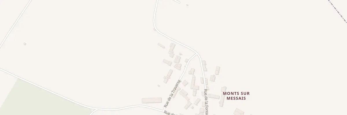 Plan du 7 Rue de la Traverse à Moncontour